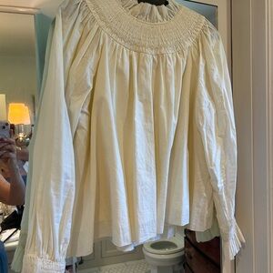 Hunter Bell Hayes top small ivory